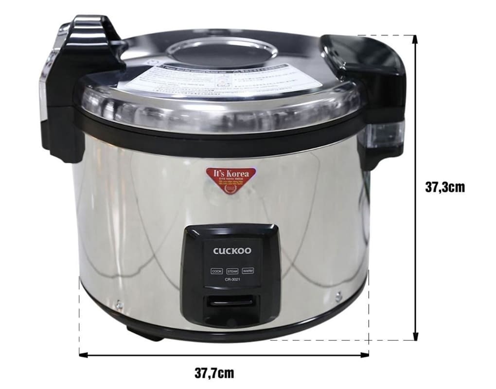 Nồi cơm điện 5.4L Cuckoo CR-3021 - Tím/Inox